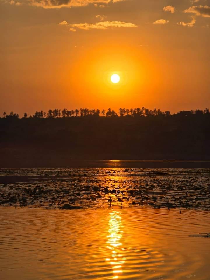 Sunset over Lake Tanganyika